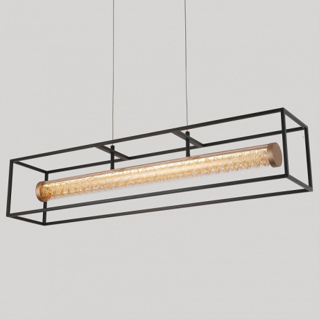 Подвесной светильник iLedex Look 4737-90 MBK+SGD 