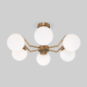 Потолочная люстра Eurosvet Frost 70154/6 латунь (a057067) 