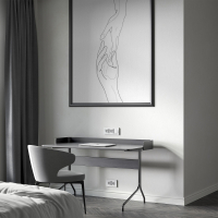 Рамка на 3 поста Split (белый/черный, soft-touch) W0033068 Werkel (a067990)