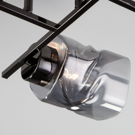 Потолочная люстра Eurosvet Hilari 30165/8 черный жемчуг a047333 