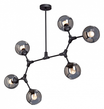 Люстра на штанге Vitaluce Шарики V4823-1/6PL 