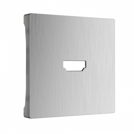 Накладка для HDMI Werkel серебряный рифленый WL09-HDMI-CP 