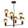 Подвесная люстра Lussole Lgo HURON LSP-8156-G 