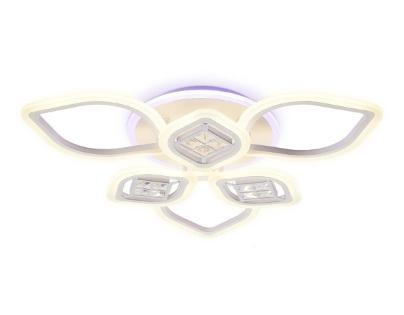 Потолочная светодиодная люстра с пультом д/у Ambrella light Ice FA282 