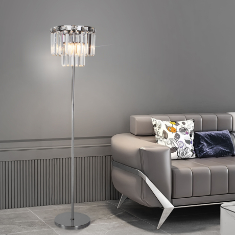 Торшер Eurosvet 01137/3 хром (a060650) 