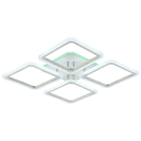 Светодиодная диммируемая люстра с ПДУ Profit Light 8075/4 PGD 112W+8W RGB