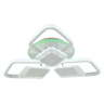 Светодиодная диммируемая люстра с ПДУ Profit Light 5893/3+3B WHT 108W+6,5W RGB 