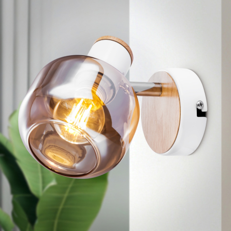 Светильник спот с Led лампочками в комплекте Rivoli Б0047090+Lamps 