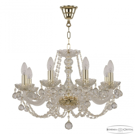 Подвесная люстра Bohemia Ivele Crystal 101 101/8/195 G Balls 