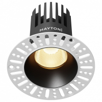 Встраиваемый светильник Maytoni Technical Dip DL121-15W-2.7K-TRS-B