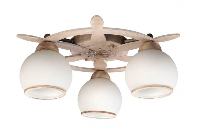 Люстра потолочная со светодиодными лампочками E27, комплект от Lustrof. №43697-657098 