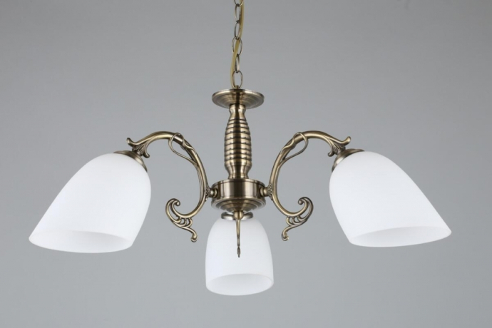 Люстра подвесная с лампочками Omnilux OML-56407-03+Lamps 