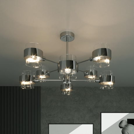 Потолочная люстра Eurosvet Arcada 70127/8 хром (a056958) 