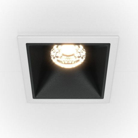 Встраиваемый светильник Maytoni Alfa LED DL043-01-10W3K-D-SQ-WB 