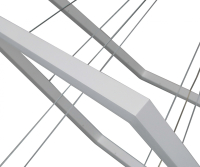 Подвесная светодиодная люстра с пультом д/у Kink Light Альтис 08201,01(4000K) (19236)