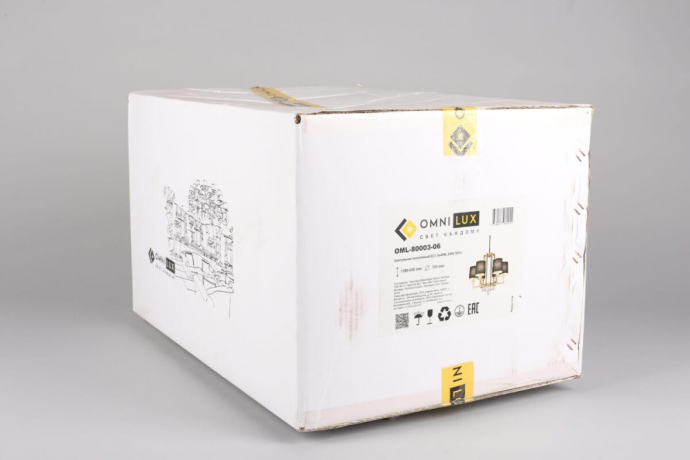 OML-80003-06 Подвесная люстра Omnilux Maranello 