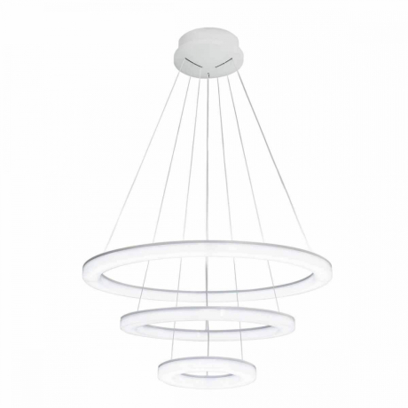 Подвесная светодиодная люстра с пультом Электрон Смарт Citilux CL710A104S 