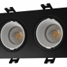 Встраиваемый светильник Denkirs Rodvig DK3072-BK+WH