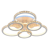 Светодиодная диммируемая люстра с пультом Profit Light 8052/3+3 WHT