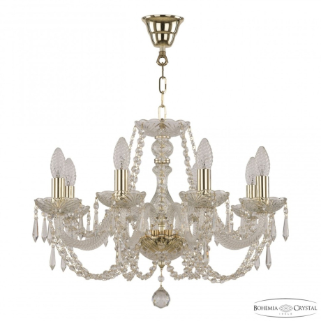 Подвесная люстра Bohemia Ivele Crystal 101 101/8/195 G Drops 