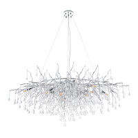 Подвесная люстра с лампочками DIVINARE 3132/26 SP-13+Lamps