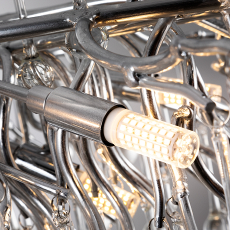 Подвесная люстра с лампочками DIVINARE 3132/26 SP-13+Lamps 