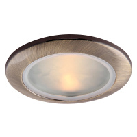 Нарушена упаковка!  <35329> Встраиваемый влагозащищенный светильник Arte Lamp Aqua A2024PL-1AB