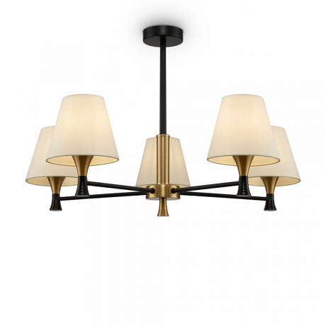 Люстра на штанге Freya Perfetto FR5098PL-05BBS 