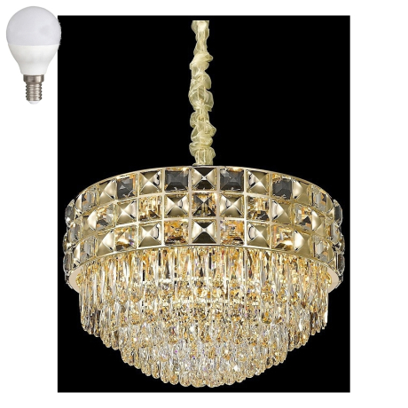 Подвесная люстра с лампочками Wertmark WE133.16.303+Lamps 