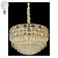 Подвесная люстра с лампочками Wertmark WE133.16.303+Lamps