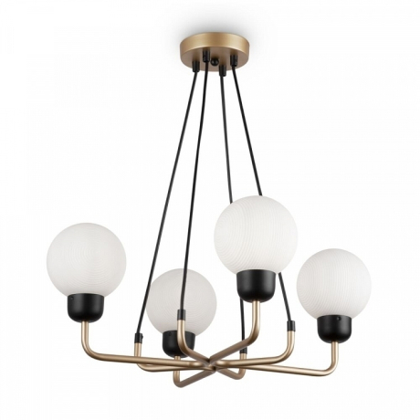 Люстра подвесная Freya Venetti FR5114PL-04G 