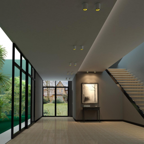 Потолочный накладной светодиодный светильник Novotech Recte 358486 