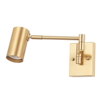 Нарушена упаковка!  <645977> Спот Crystal Lux Felix AP1 Brass