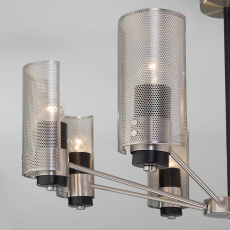 Потолочная люстра Eurosvet Grino 70139/8 никель (a057948) 