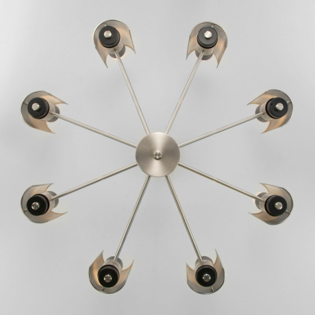 Потолочная люстра Eurosvet Grino 70139/8 никель (a057948) 