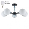 Люстра с Led лампочками в комплекте LUMION 6526/5C+Lamps 