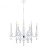 8260/6 MODERNI LN26 белый/хром, металл Люстра E14 6*40W 220V NANA LUMION 