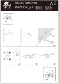 Подсветка для картин Arte Lamp Ronnie A8025AP-1CC