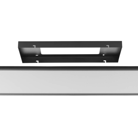 900821 Потолочный светильник  SALOBRENA 1, 33W (LED), 4000K, 4700lm, L1200, B300, H50, алюминий, сталь, черный / пластик, белый Eglo 