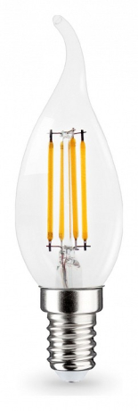 Лампа светодиодная Ambrella Light C35 E14 11Вт 4000K 351124 