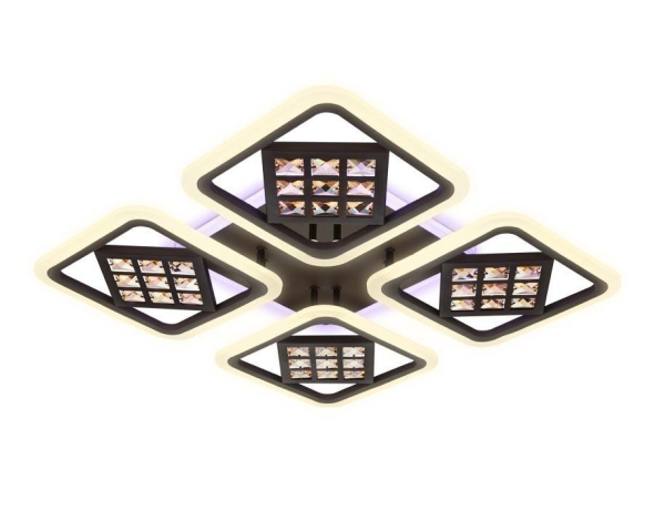 Потолочная светодиодная люстра с пультом д/у Ambrella light Ice FA287 