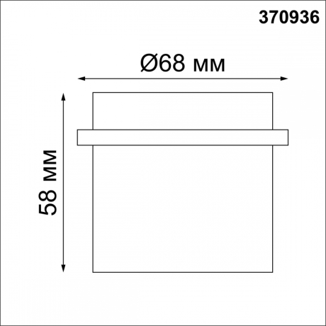 Точечный светильник со светодиодной лампочкой GU10, комплект от Lustrof. №384119-647391 