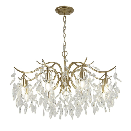 Подвесная люстра Favourite Brillo с лампочками 3003-9P+Lamps E14 Свеча 