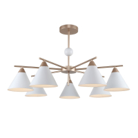 Люстра на штанге F-Promo Calor с поддержкой Алиса 2774-7P-A