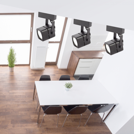 Трековый светильник ЭРА Trek TR10-GU10 BK Б0044262 