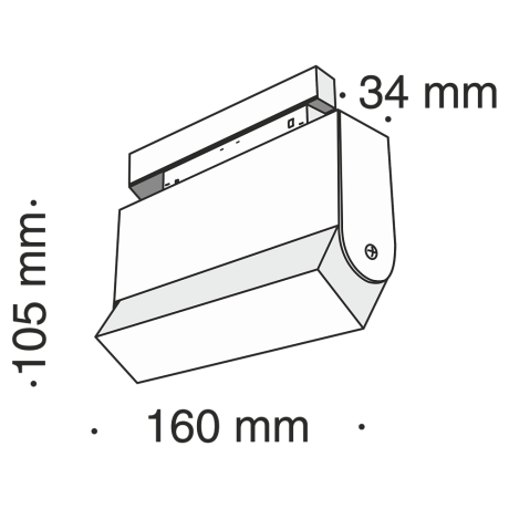 Накладной светильник Maytoni BASIS TR013-2-10W4K-B 