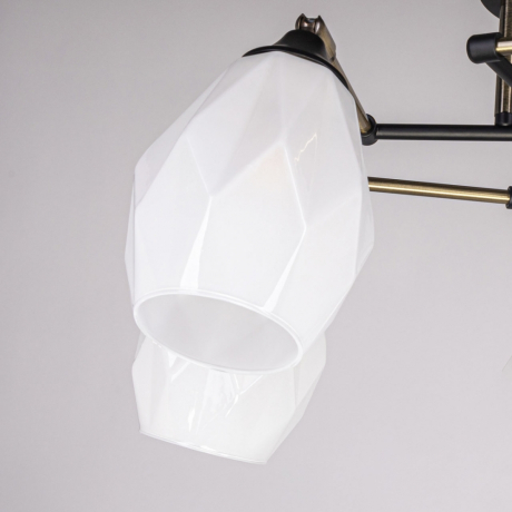 Потолочная люстра со светодиодными лампочками E27, комплект от Lustrof. №520299-674089