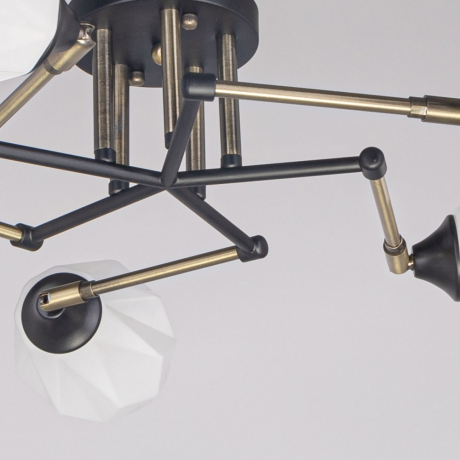 Потолочная люстра со светодиодными лампочками E27, комплект от Lustrof. №520299-674089