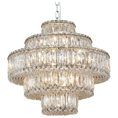 Подвесная люстра Newport 8450 8459+6/C chrome 