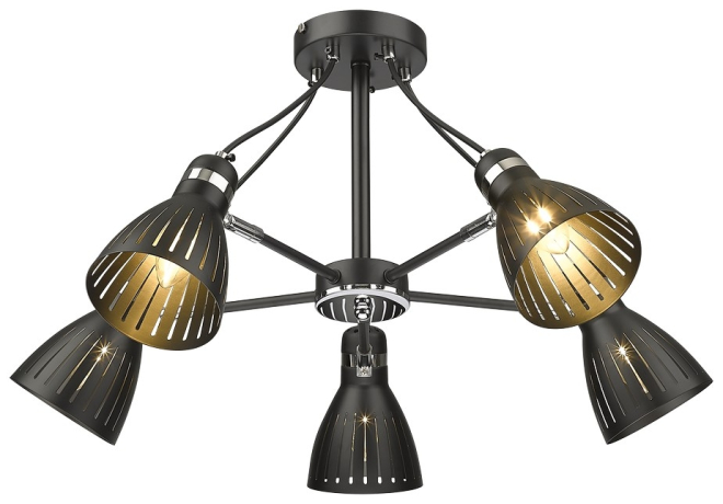 Люстра на штанге Velante с поддержкой Маруся 219-023-05-М 